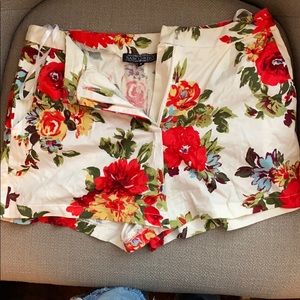 Floral shorts